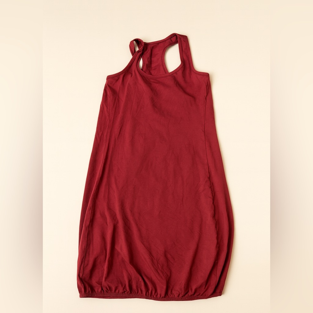 ARC'TERYX womens Savona dress Tank racerback burgundy L